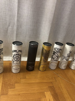 Συλλογή single malts Scotch whisky Game of Thrones, 9 σφραγισμένα μπουκάλια