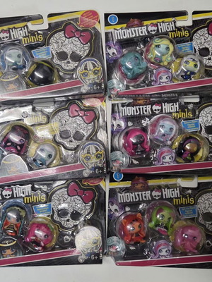 Mattel Monster High Minis s1 and s2 new, 25 per piece