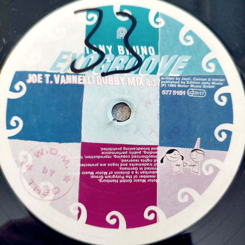 Tony Bruno Exogroove 12'' Vinyl Germany 1995 used, electronic