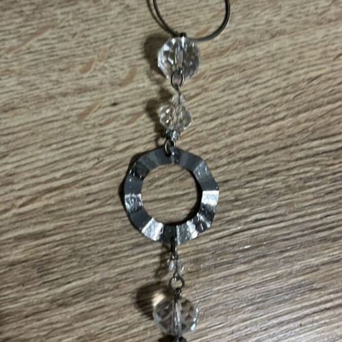 Oxette handmade long necklace silver