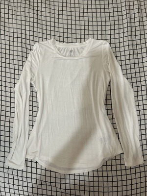 Gap long sleeve shirt used, white, size S