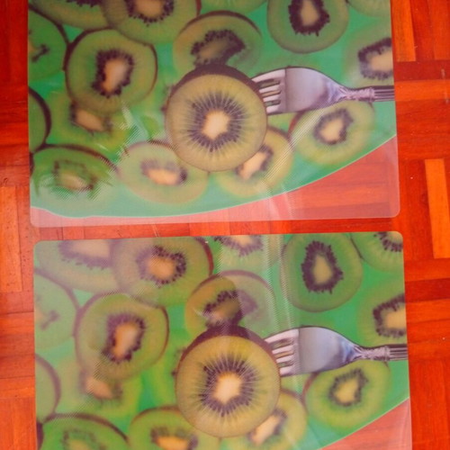 Placemat pair large, like new
