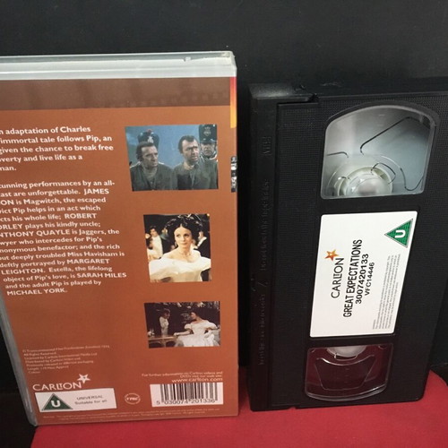 Great Expectations VHS used, English version without subtitles
