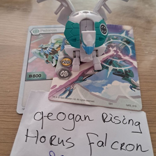 Bakugan Geogan Rising Harpus Falcron figure