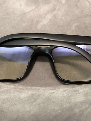 Anti-Blue Light Screen Protection Glasses black frame used, unisex
