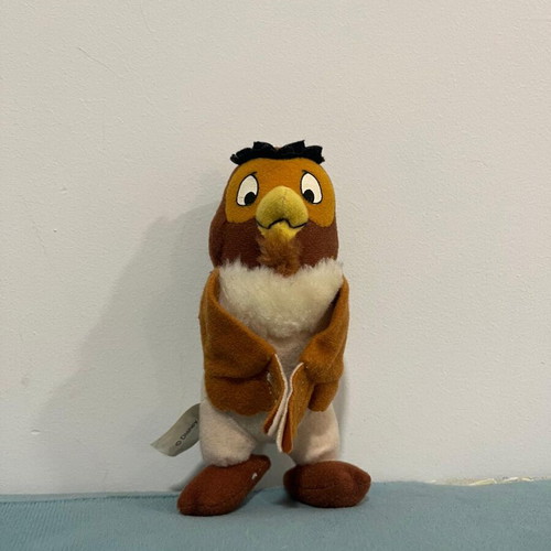 Winnie the Pooh plush owl toy from 1999, used