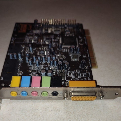 Sound Blaster Live! CT4830 PCI used sound card