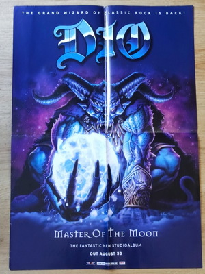 Dio Master Of The Moon επίσημο πόστερ 60x42,5 εκ