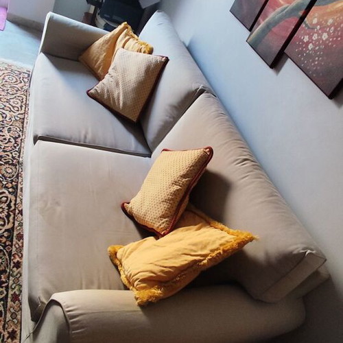 Neoset three-seater sofa used with washable covers
