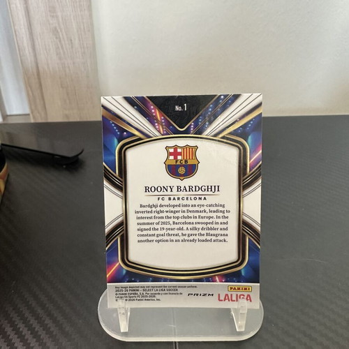 2025/2026 Panini Select Laliga Roony Bardghji Future #1 new