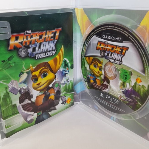 Ratchet and Clank Trilogy PS3 like new, English edition