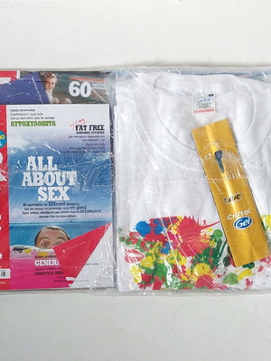 Συλλεκτικό περιοδικό Free 2006 καινούργιο με T-shirt και στυλό BIC Gel