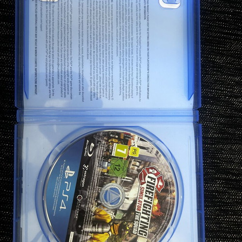 Firefighting Simulator The Squad PS4 game used