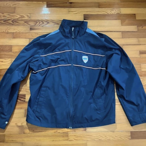 Tom Tailor wind breaker like new, blue, XXL