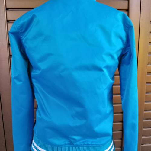 Bomber jacket Urban Classics like new, blue turquoise, size XS