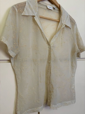 Esprit Vintage Ημιδιάφανο Πουκάμισο Φλοράλ XL σαν καινούργιο