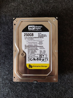 WD 250GB SATA II 7200 RPM Enterprise Storage hard drive