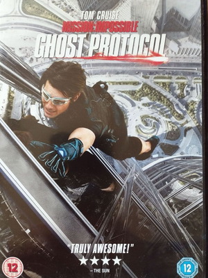 Mission: Impossible Ghost Protocol DVD like new, subtitles