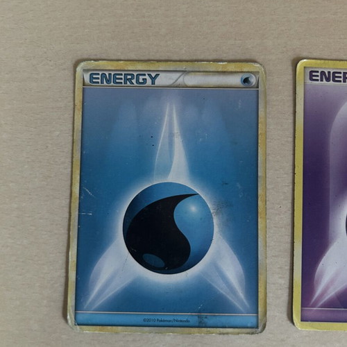 Pokemon energy cards used, pack of 3