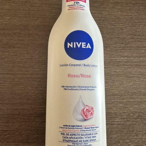 NIVEA Rose Body Lotion 400ml with Argan Oil