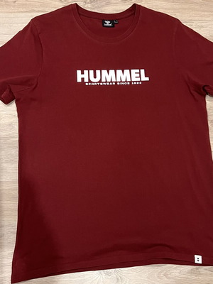 Hummel ανδρικό t-shirt σαν καινούργιο, μπορντό, μέγεθος XL