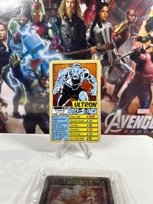 Κάρτα Marvel Top Trumps Ultron επίσημη, σε άριστη κατάσταση