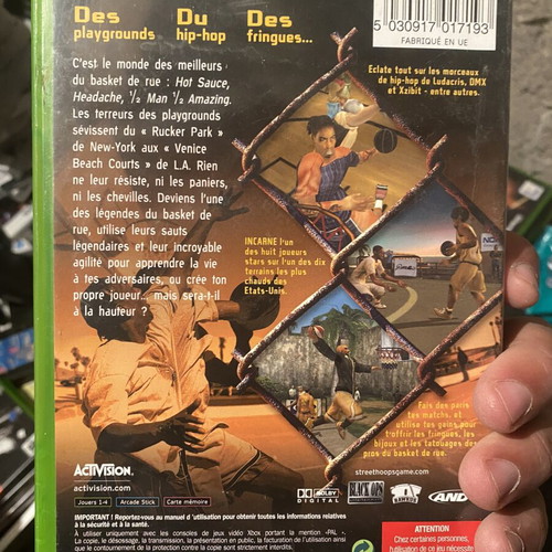 Street Hoops Xbox Original game
