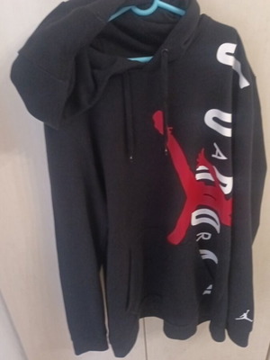 Nike men's black hoodie like new size L