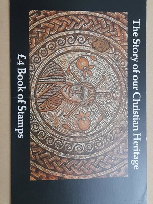UK booklet stamps Christian Heritage new