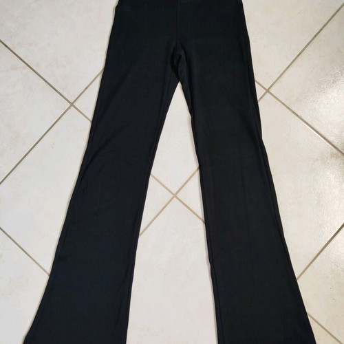 Bershka Bell Bottom Leggings like new, black, XS