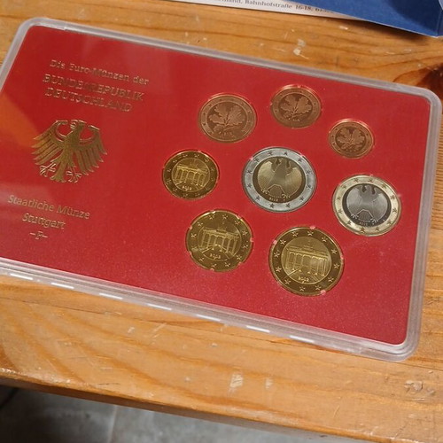 Germany Euro Coin Set 2002 like new