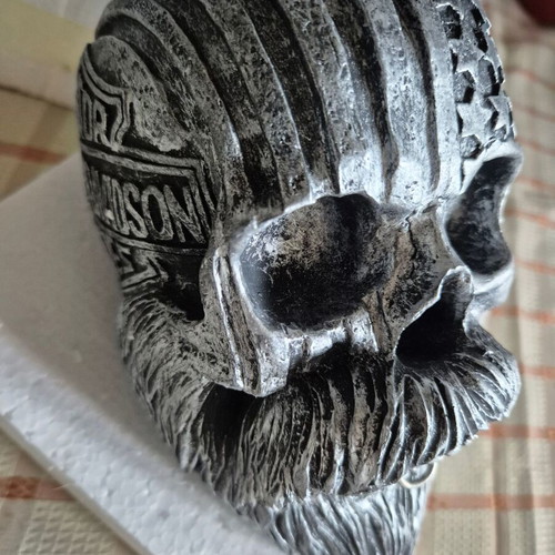 Wall mount base for skull helmet new