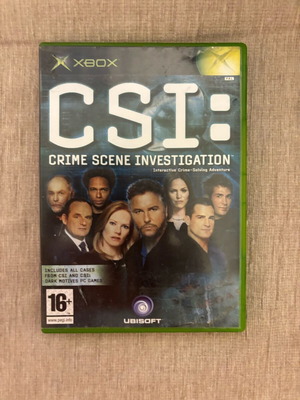 CSI Xbox Original used English full version