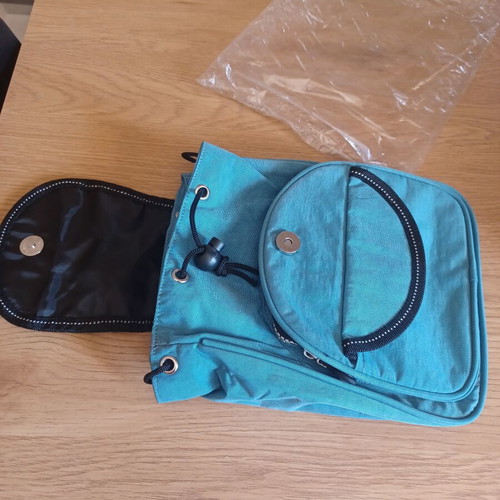 Spots Line Backpack new, blue