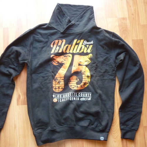 Cotton4all men's sweatshirt M/L like new, black