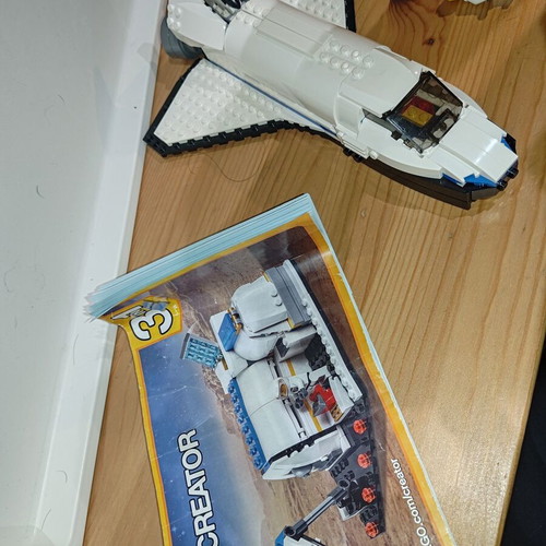 Lego 3 in 1 Space Shuttle Explorer Space Exploration 31066 like new