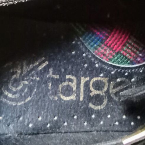Target loafers used, black, size 37, genuine leather