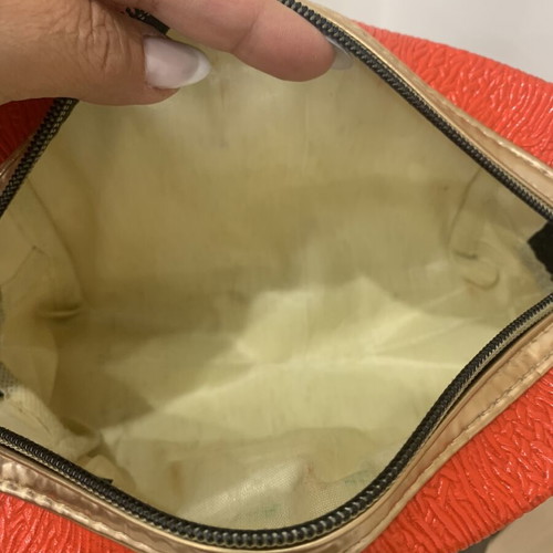 Verde orange toiletry bag like new