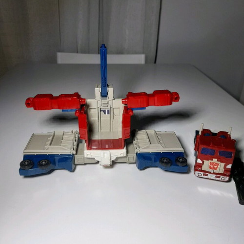 Optimus Prime used toy with missing parts