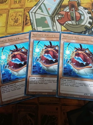 Nimble Angler πακέτο 3 κάρτες καινούργιες (MAZE)