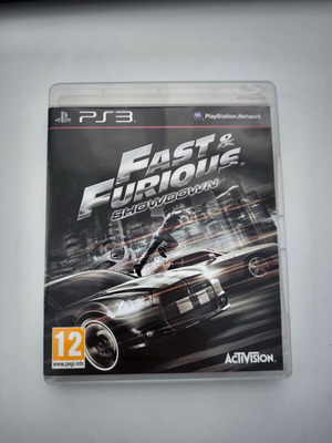 Fast & Furious: Showdown PS3 game like new