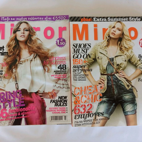 Mirror magazines issues 130 and 156