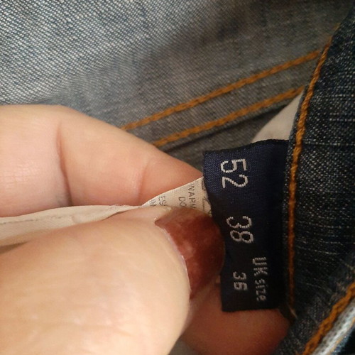Trussardi men's jeans like new, blue, size 52/38