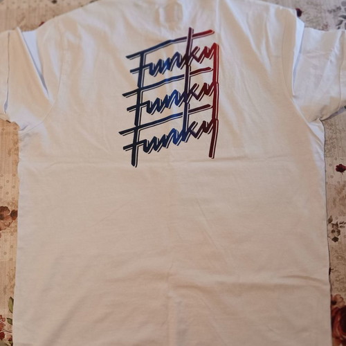 Funky Buddha T-shirt XL new, white