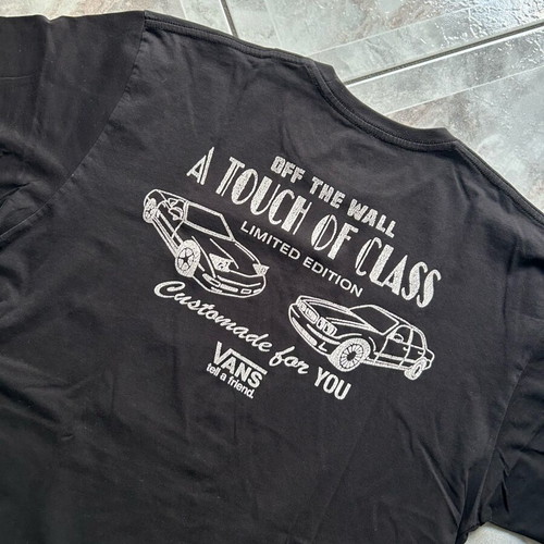 Vans short-sleeve t-shirt like new, black size M