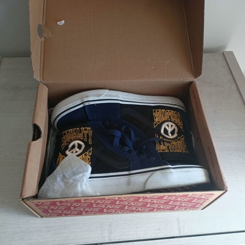 Vans SK-8 Hi boots new, size 36.5, blue