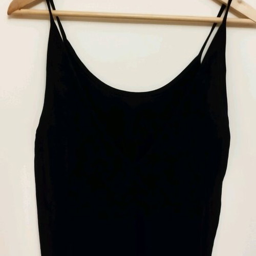 Top lightweight black like new, size S