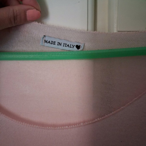 Spring pink blouse dress like new, size M
