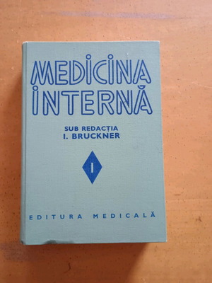 Medical book Medicina Interna vol I used, Romanian