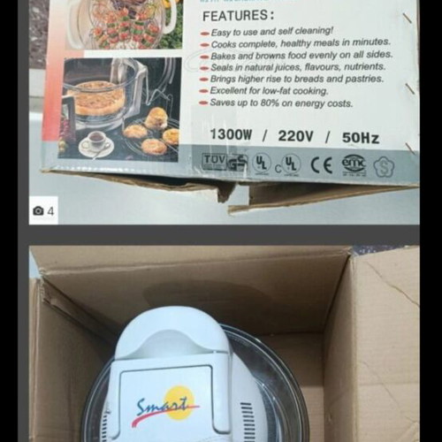 Steam Cooker new with box and base